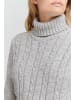 Oxmo Rollkragenpullover in grau