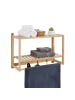 relaxdays Wandregal in Natur - (B)60 x (H)40 x (T)23,5 cm