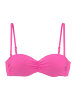 Venice Beach Bandeau-Bikini-Top in pink