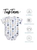 TupTam Baby Jungen Kurzarm Wickelbody 5er Set in mint/weiß