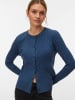 Vero Moda Strickjacke in Dark Denim