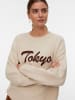 Vero Moda Strickpullover in Silver Mink