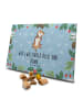 Mr. & Mrs. Panda Hund Adventskalender Hund Streicheln mit Spruch in Eisblau