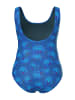 Ulla Popken Badeanzug in royalblau