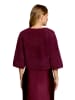 Vera Mont Strick-Cardigan mit 3/4 Arm in Strong Aubergine