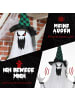 HOMCOM Halloween Dekoration-88L x 16B x 204H cm-Grün + Weiß