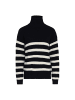VINAJA Women Sweater in Schwarz Beige