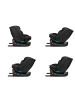Kikkaboo i-Round Isofix (40-150cm) in schwarz