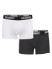 Brandit Brandit Boxershorts in wht/blk