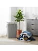 relaxdays Wäschekorb in Grau - (B)40 x (H)60 x (T)30 cm