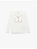 KOTON TSHIRT LS in Ekru