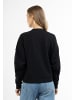 DreiMaster Damen Sweatshirt in Schwarz