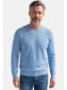 Redmond Pullover Basic in Hellblau / dunkelblau