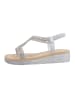 Ital-Design Sandale & Sandalette in Silber