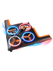Wisam® RC-ferngesteuerte Drohne, Quadcopter, LED-Beleuchtung, App