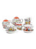 Blond Amsterdam Kindergeschirr-Set Jeder Tag Ein Fest in Bunt - 28 x 17,5cm