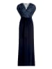 Vera Mont Jumpsuit mit Bundfalten in Patch Dark Blue/Dark Blue