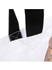 Mr. & Mrs. Panda Tote Bag Otter Muschel mit Spruch in Weiß