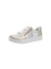 Tamaris Niedrige Sneakers aus Leder Gold