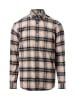 Andrew James Hemd in beige marine