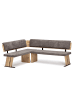 58 aufm Kessel ECKBANKGRUPPE Danita Holzwerkstoff Appalachian Eiche Polster Braun