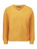 Betty Barclay Strickpullover mit V-Ausschnitt in gold