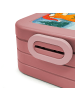Mr. & Mrs. Panda MEPAL Bentobox Fuchs Weihnachten Design mit Spruch in Rot Pastell