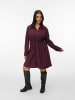 Vero Moda Hemdblusenkleid in Winetasting