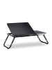 relaxdays 1 x Laptoptisch in Schwarz - (B)75 x (H)40 x (T)35 cm