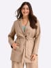 sheego Longjacke in beige