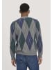 Hessnatur Hessnatur Argyle Strick Cardigan Regular aus Schurwolle und Bio-Baumwolle in grau
