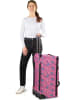 normani Reisetasche mit 3 Rollen 80 Liter in Einhorn Pink