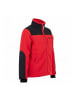 Jack Wolfskin Fleecejacke Blizzard Stormlock in Rot