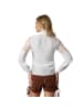 tectake Dirndlbluse aus Tüll und Spitze, Kragen und Ärmel zum Knöpfen