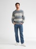 Petrol Industries Melierter Strickpullover brookstone in Blau