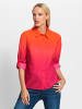 Heine Bluse in orange-pink-bedruckt