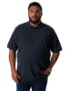 Men Plus Poloshirt in navy blau