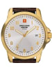 Swiss Alpine Military by Grovana Analoguhr für Herren in gold