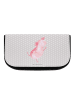 Mr. & Mrs. Panda Schminktasche Axolotl Tanzen ohne Spruch in Grau Pastell