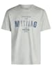 Mustang T-Shirt Basic Print Tee in Grau