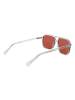 Guess Unisex Sonnenbrille Flieger Grau