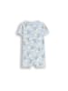 Coccodrillo Kurzarmstrampler in hellblau