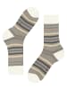 Falke Socken Tinted Stripe in Beige mel.