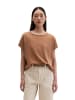 Marc O'Polo Feinstrick-Pullover loose in Burnt Brown