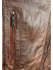 CBL Herren Lederjacke  in cognac braun