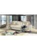 MF Design 3-Sitzer-Sofa Thor in Kunstleder Creme in Creme -  (L) 235 x (B) 235 x (H) 73 cm