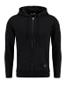 KEY LARGO Sweatjacke 'MSW KLCONFIDENCE' in schwarz