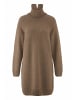 Hessnatur Hessnatur Strickkleid Relaxed aus Bio-Merinowolle mit Bio-Baumwolle in camel