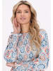 usha FESTIVAL Women Blouse in blue multicolor