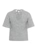 KAFFE curve Strickpullover KCemilia in Grey Melange